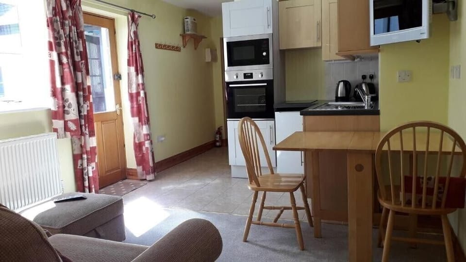 Cozy kitchenette and living space