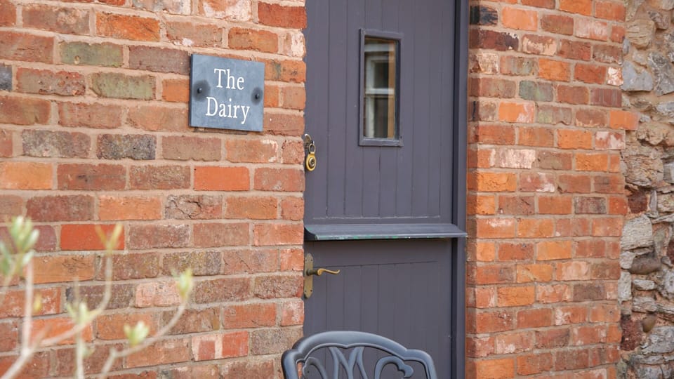 The Dairy sign