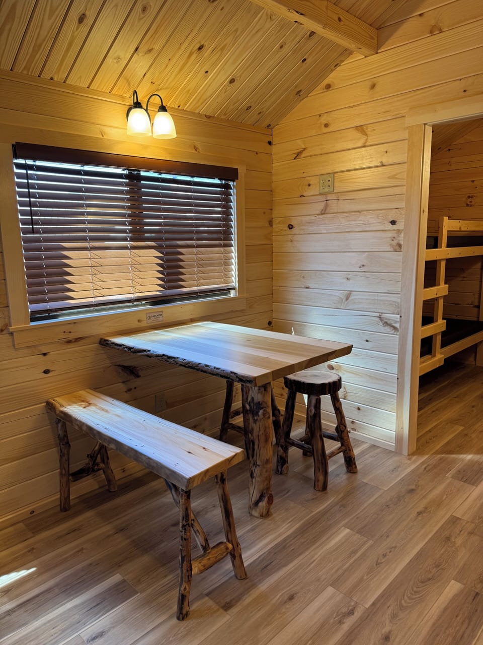 Dining table area
