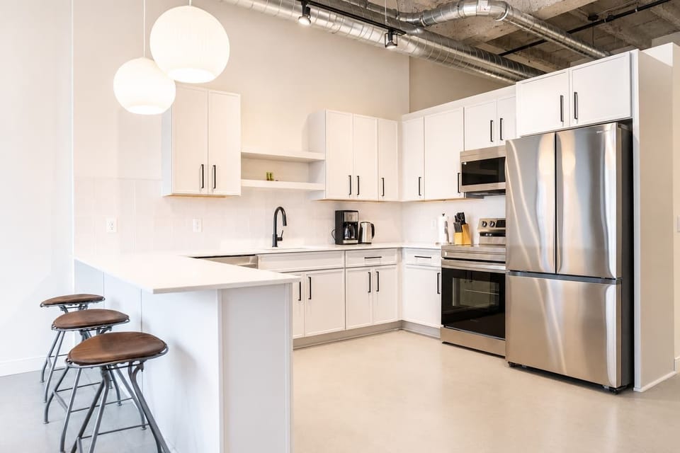 Fully equipped kitchen