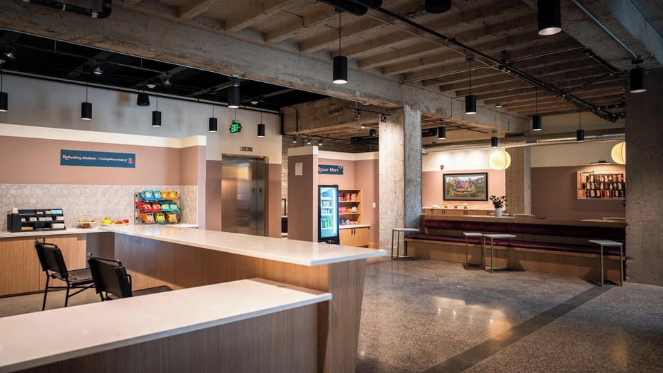 Lobby minimart for snacks and essentials