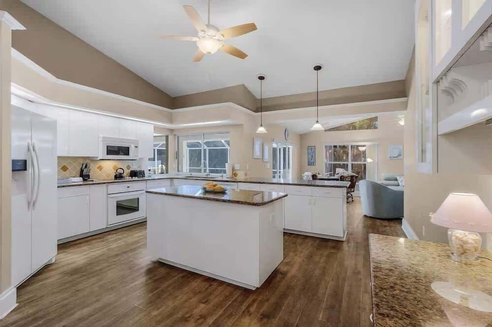 Spacious kitchen area designed for easy meal prep and everyday convenience.