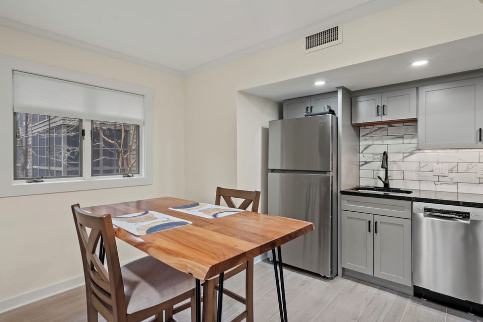 Kitchen and Dining Area