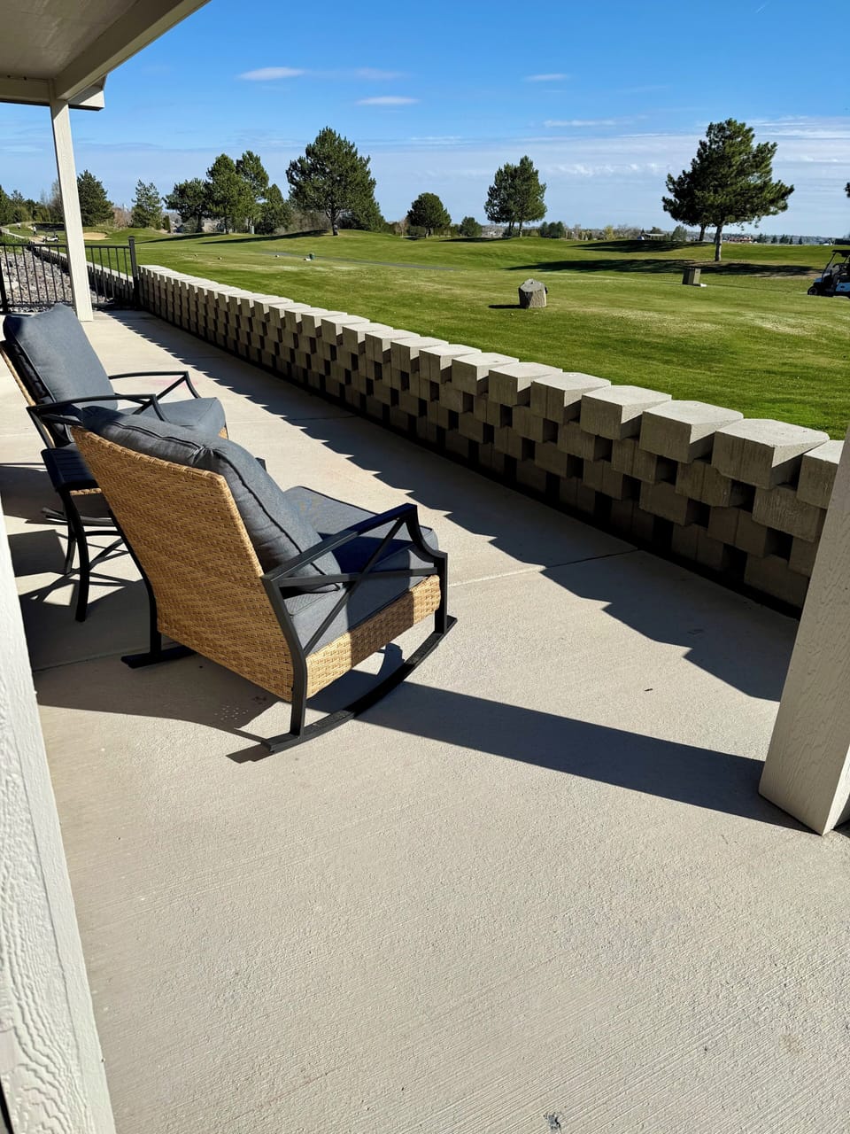 Covered patio