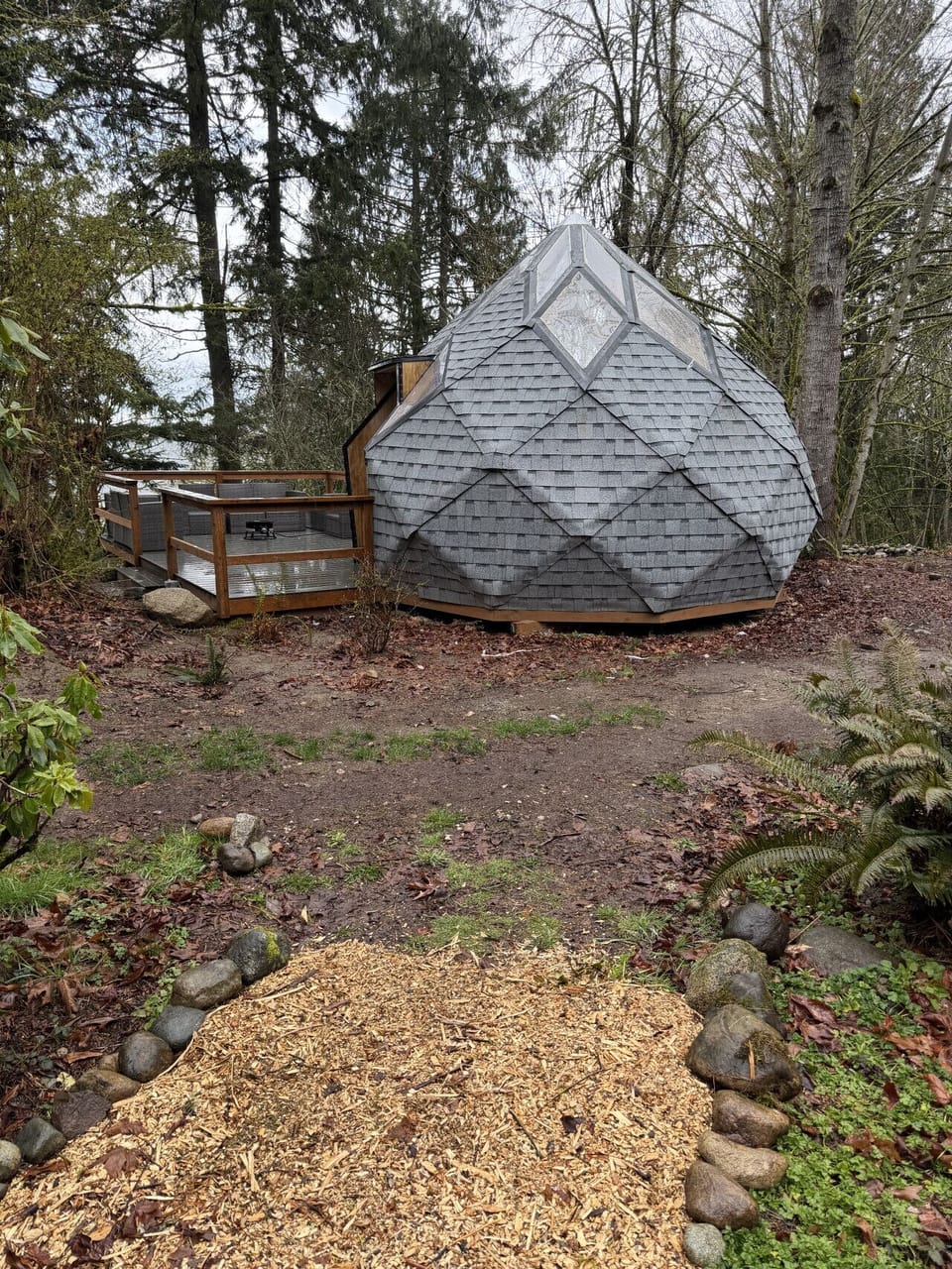 Radiance · Dome Cabin · Private Patio · Views