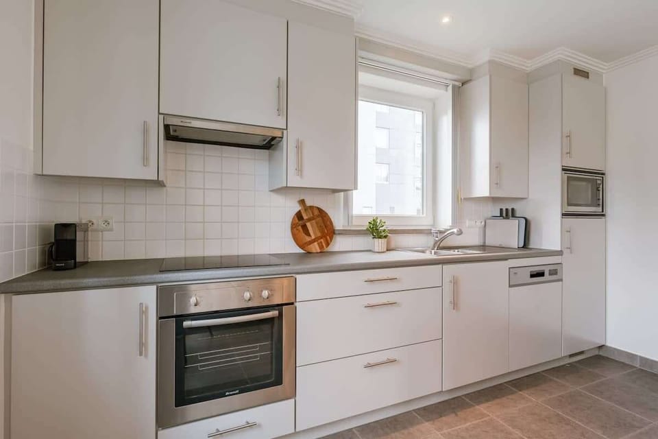 Kitchen with oven