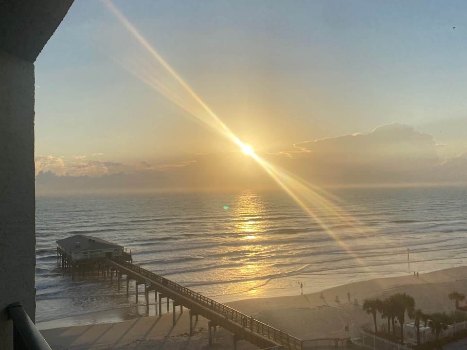 Morning Balcony view
