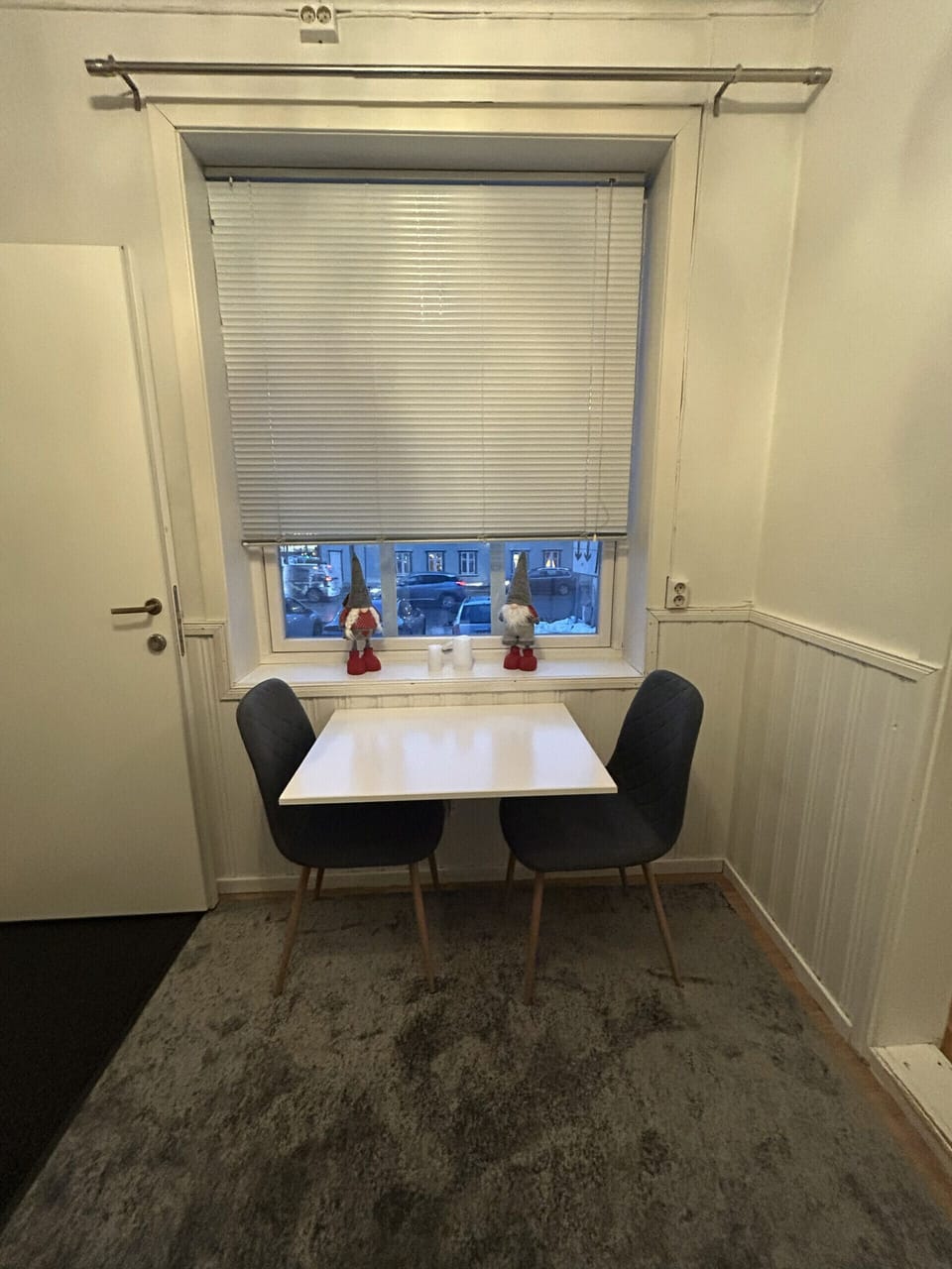 Dining table in the kitchen