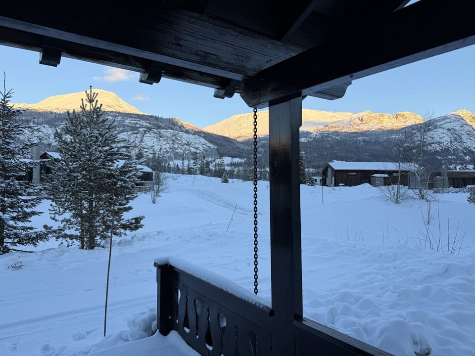 View from the terrace.