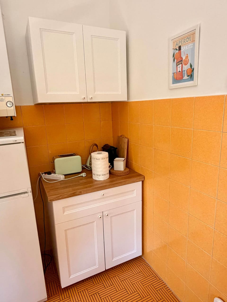 Fully equipped kitchen, independent Casa Ibiscus in Torre Bianca with modern comforts
