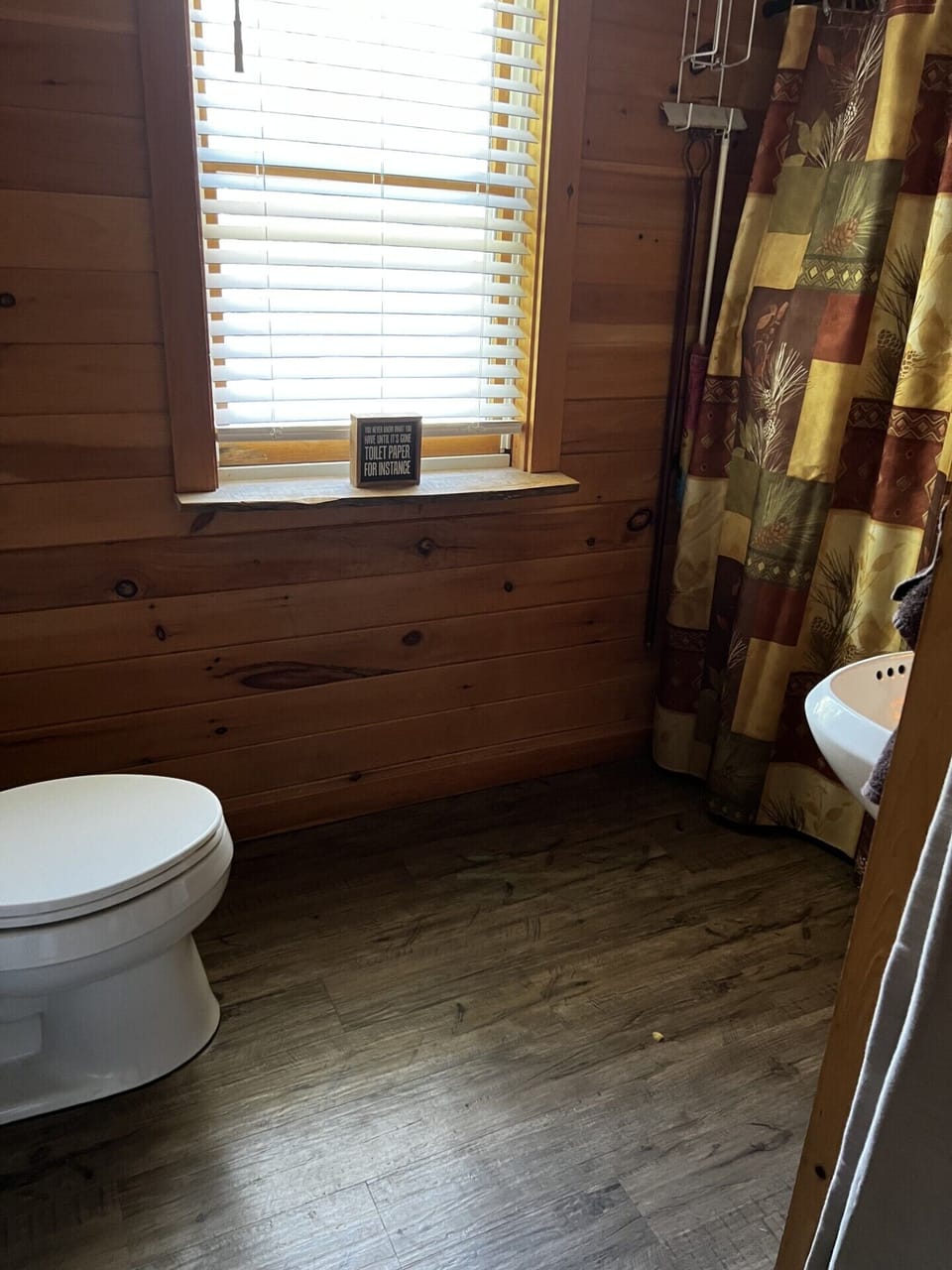 1/2 Bathroom with Washer and Dryer 