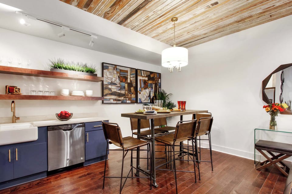 Unit 203 | Open Concept Dining Area | Dining Table | Second Floor
