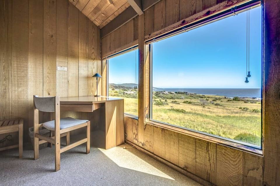 Create your own workspace with a view in this charming nook, where the beauty of Sea Ranch fuels your creativity and focus.