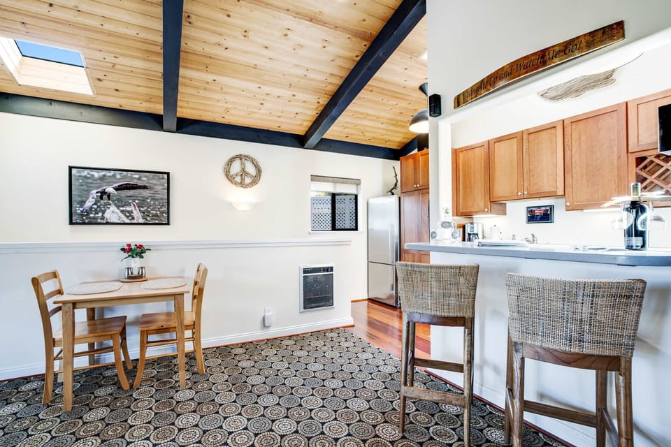 Share meals and laughter in this inviting dining area, where the peaceful atmosphere makes every dining experience memorable.
