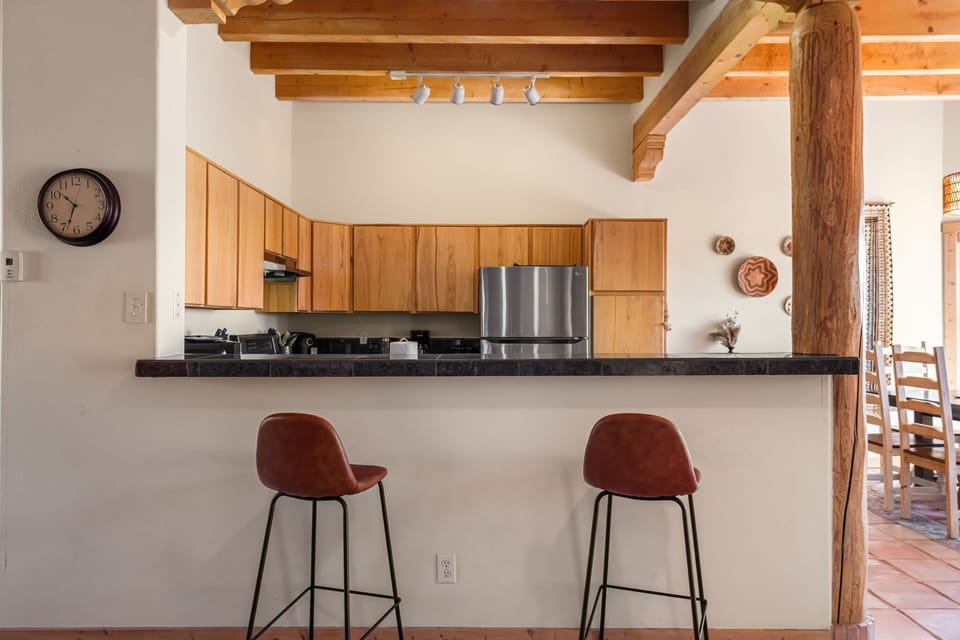 A full kitchen ready for everything from coffee to dinner
