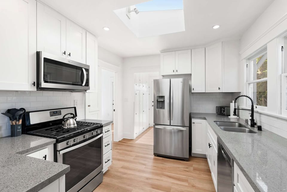  Modern kitchen fully equipped for home cooking
