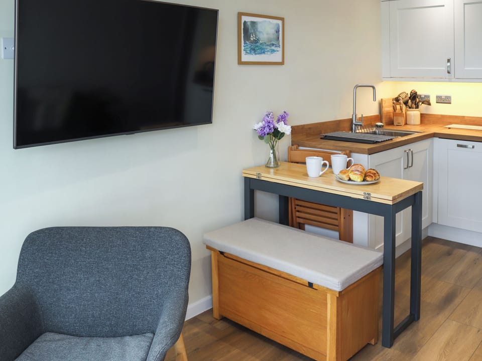 Open plan living space | The View Snowdon Wharf, Porthmadog