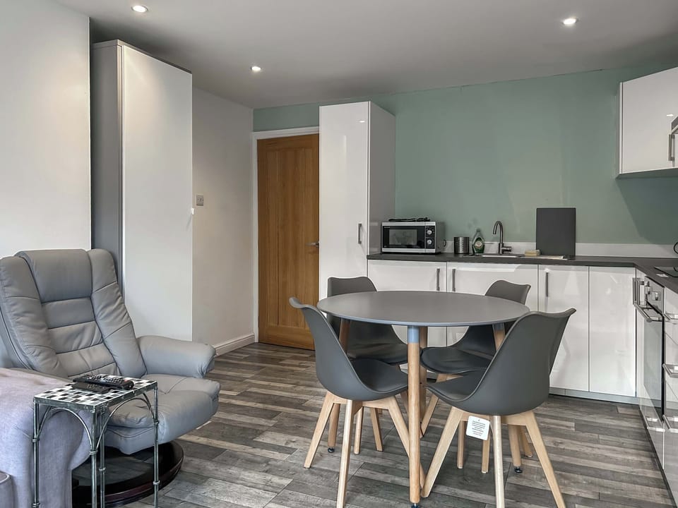 Dining Area | Peebles Apartment, Peebles