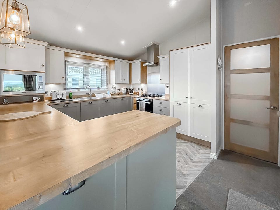 Open plan living space | Turnberry Lodge, Girvan