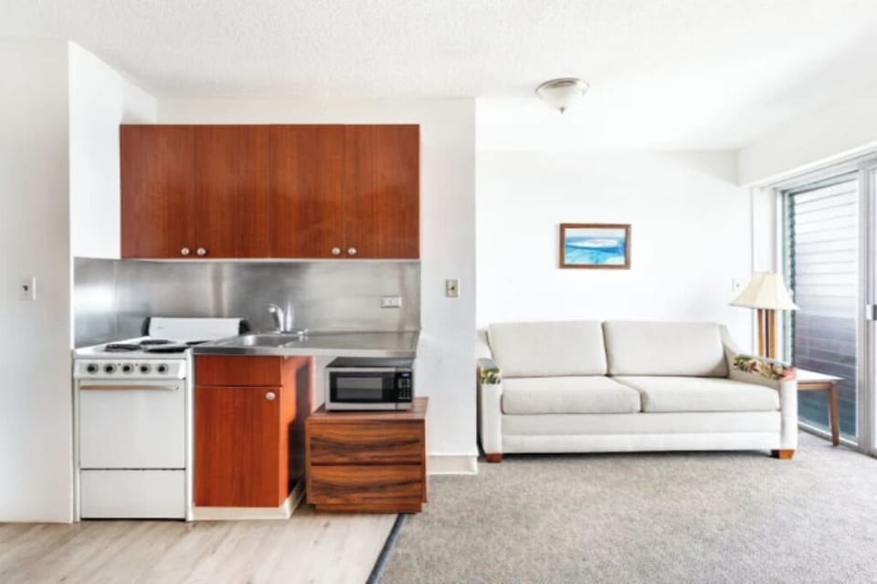 Cook quick meals, then relax on the sofa in comfort.