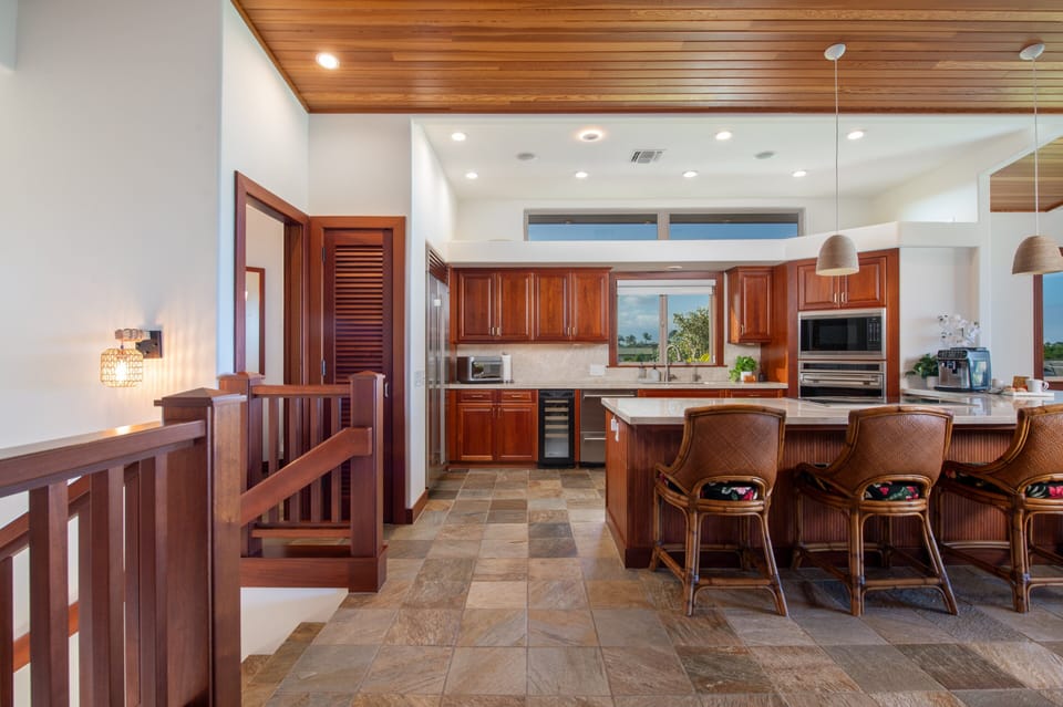 Gourmet Kitchen equipped with spices, oils and lots of essentials