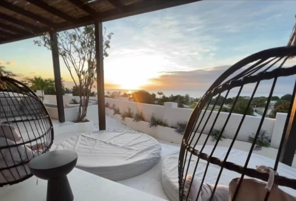 Rear Patio Sunset
