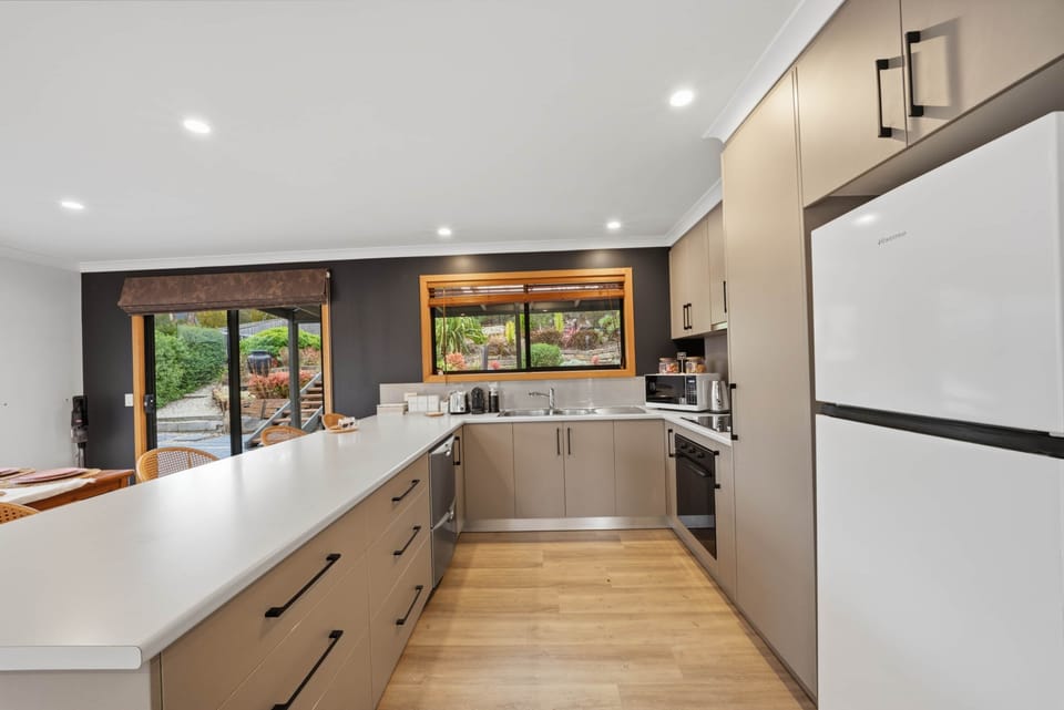 Fully equipped kitchen with everything you need to cook
