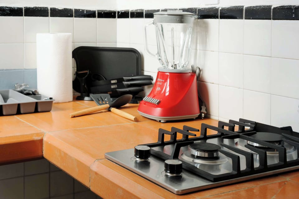 Fully equipped kitchen