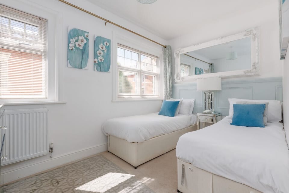Comfortable twin room, perfect for sharing with a friend