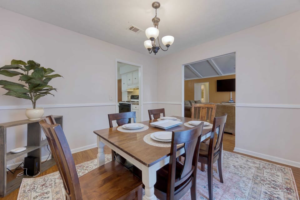 Dining table for gatherings