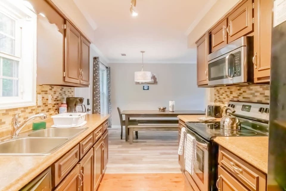 Finished kitchen