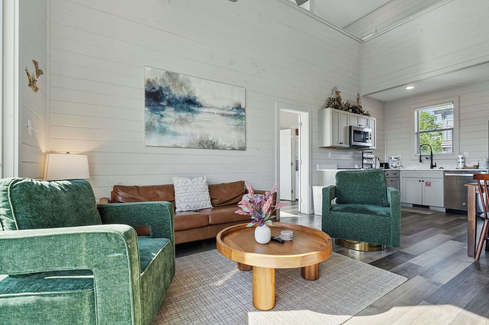 seating and natural lighting