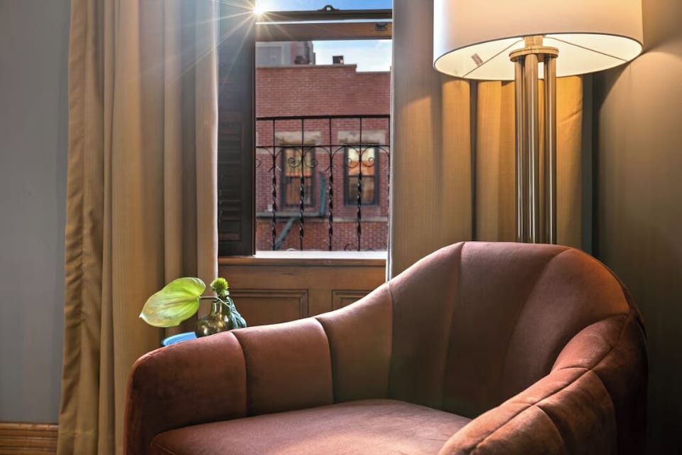 Curl up by the window with a book and tea.