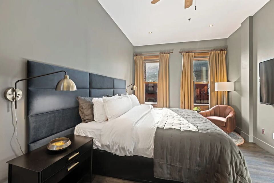 Stretch out comfortably with spacious layout and in-room TV.