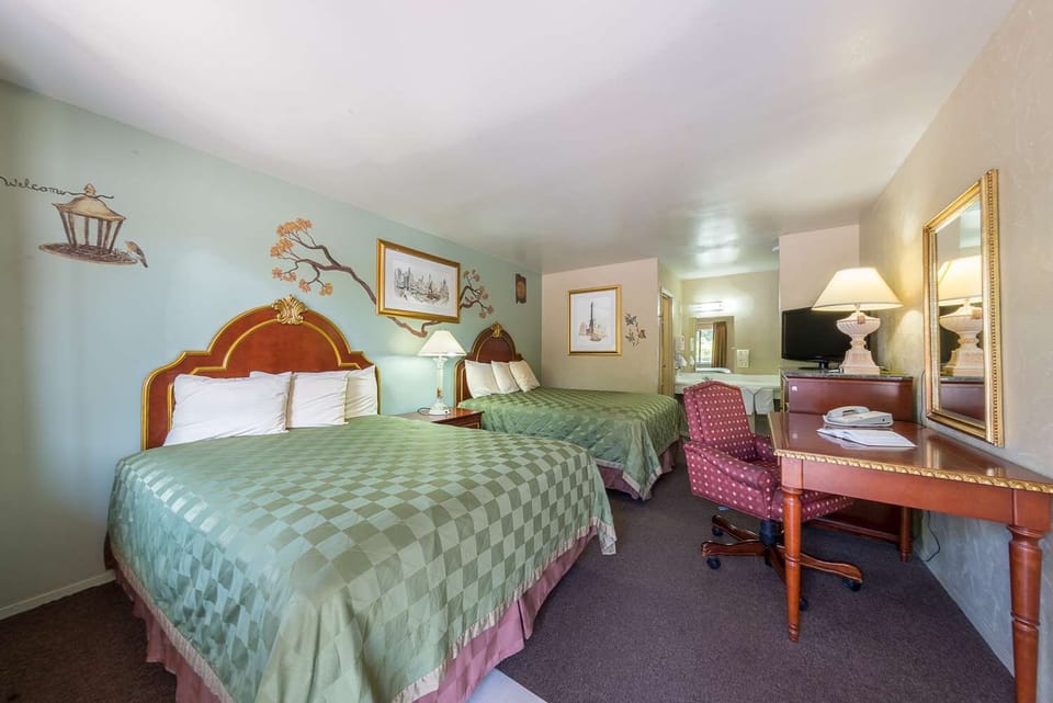 Bedroom. Interior and views may vary based on location and availability