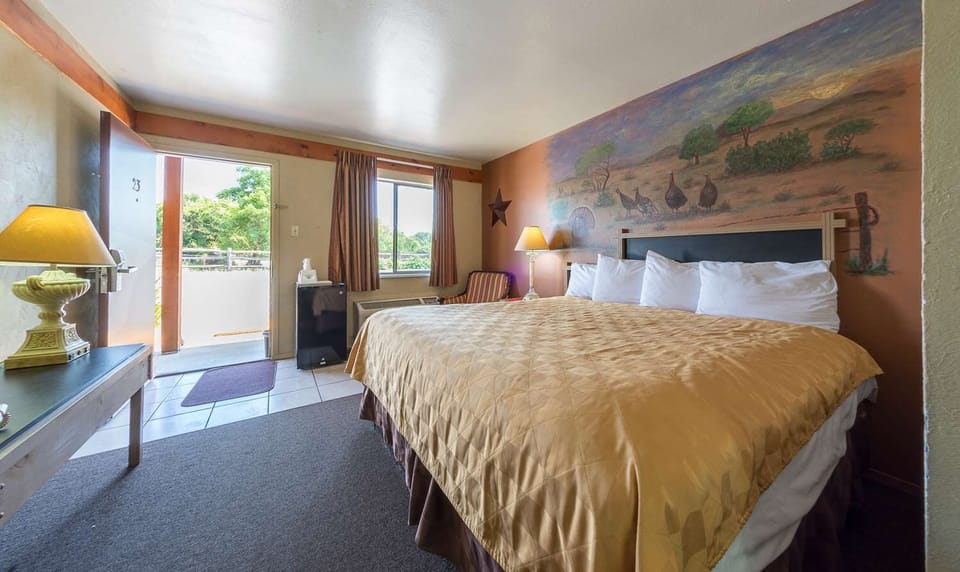 Bedroom. Interior and views may vary based on location and availability