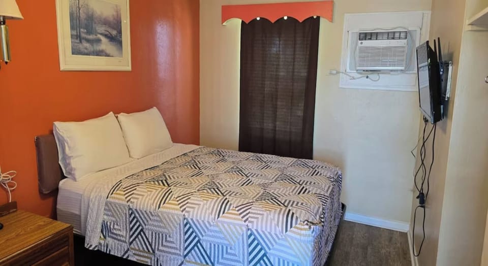 Relax into a neatly made bed for restful sleep tonight