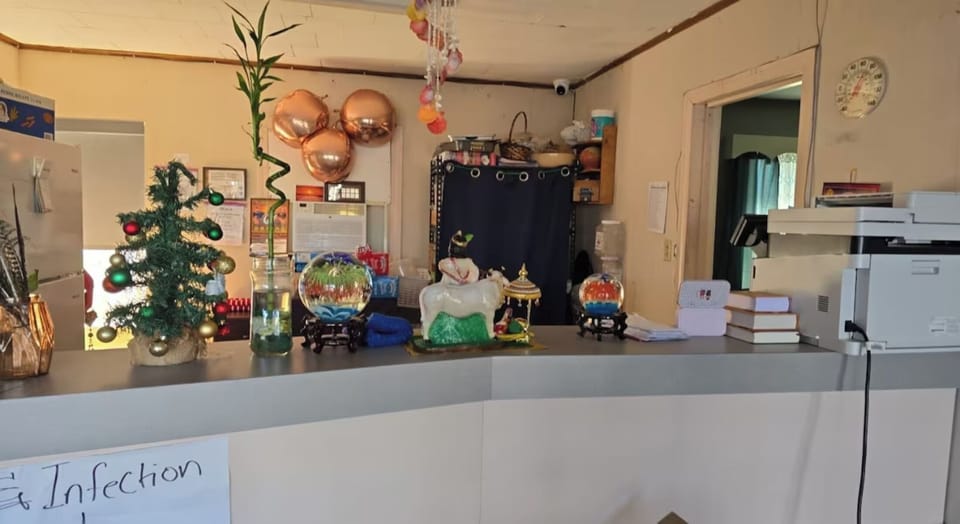 Settle in with friendly service at the welcoming front desk.
