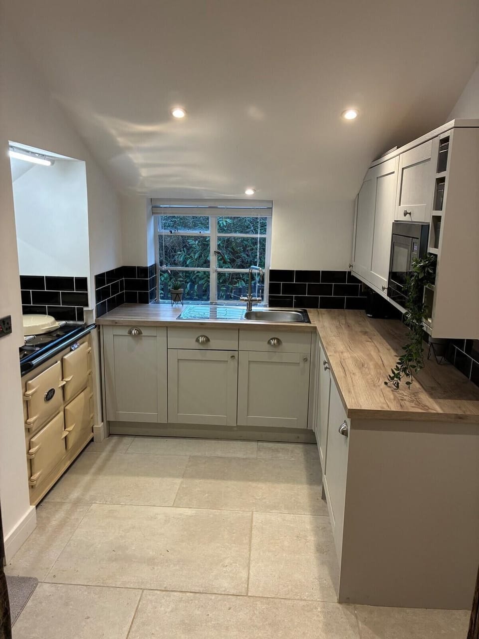 Kitchen with AGA 