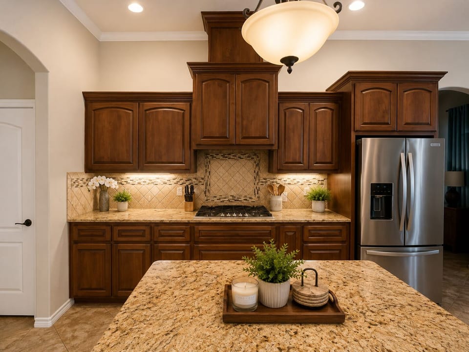 Fully Equipped Gourmet Kitchen with Modern Finishes 🍽️🏠