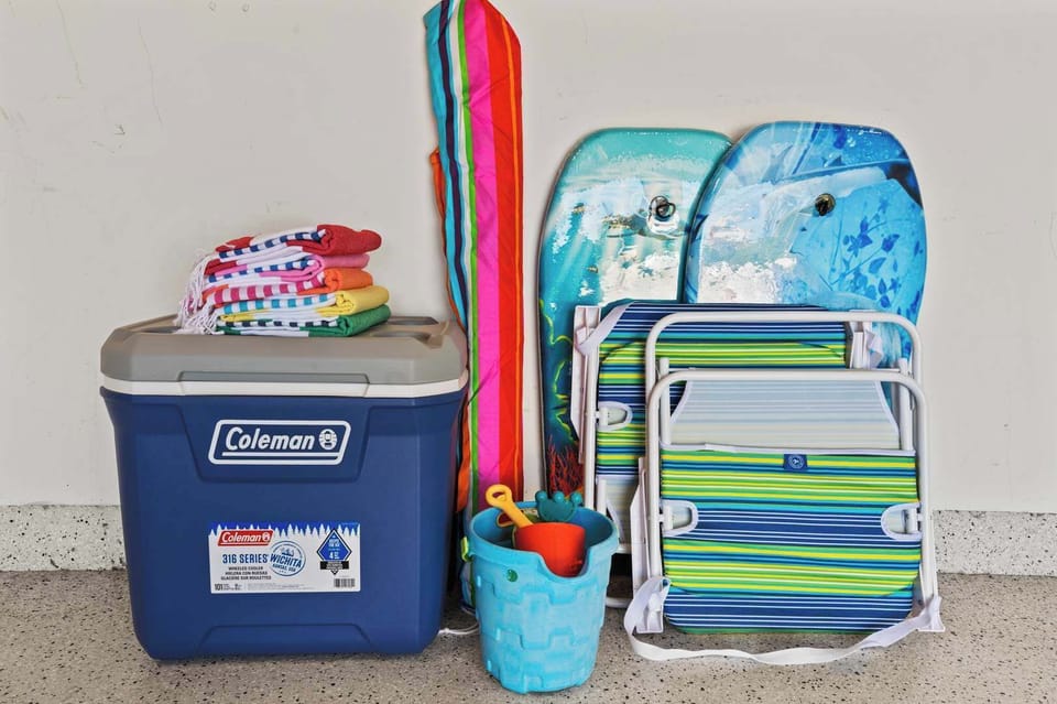 Complimentary beach gear for a seamless seaside experience