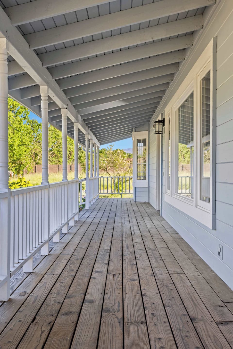 The front porch.