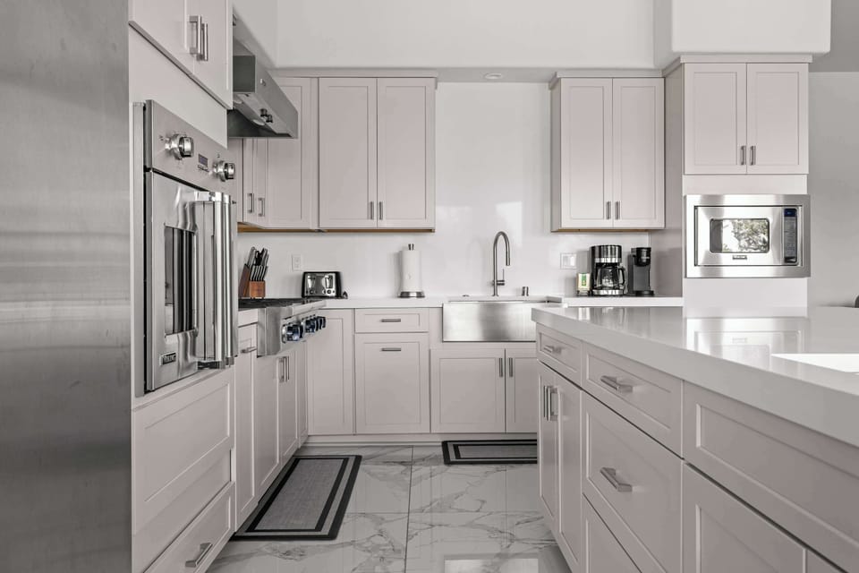 Abundant counter space and premium appliances for the inspired home cook.