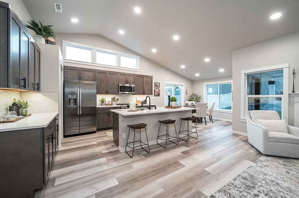Open Concept Living Area