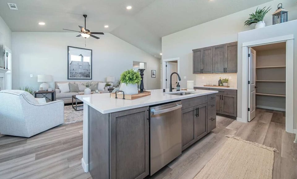 Open Concept Living Area