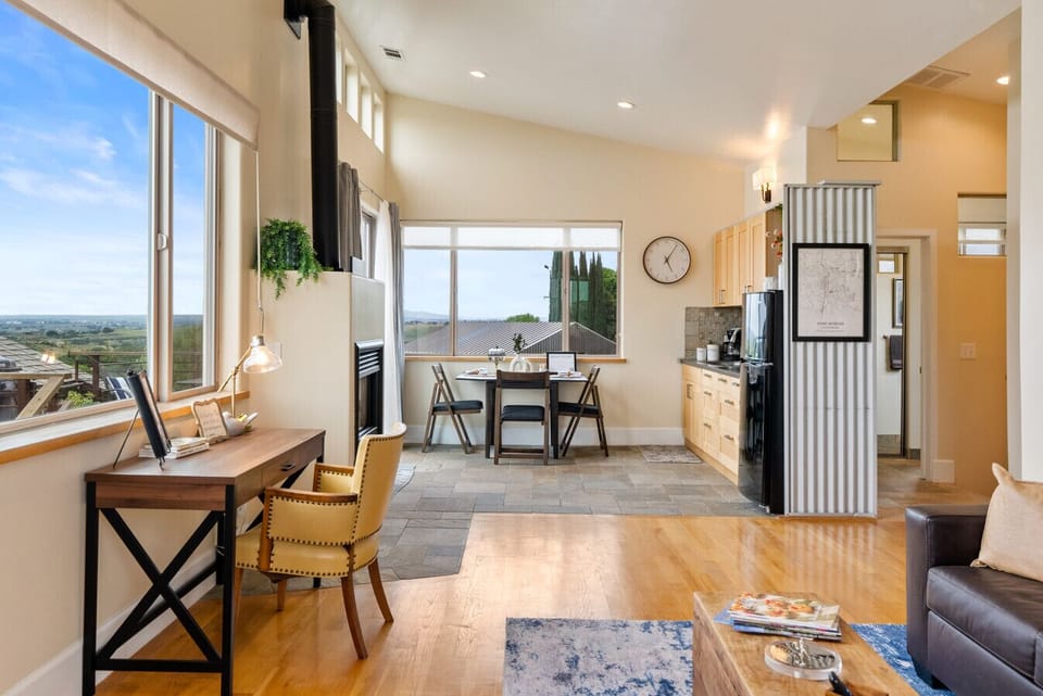 Settle In with Natural Light, Vineyard Views, and a Comfortable Place to Relax
