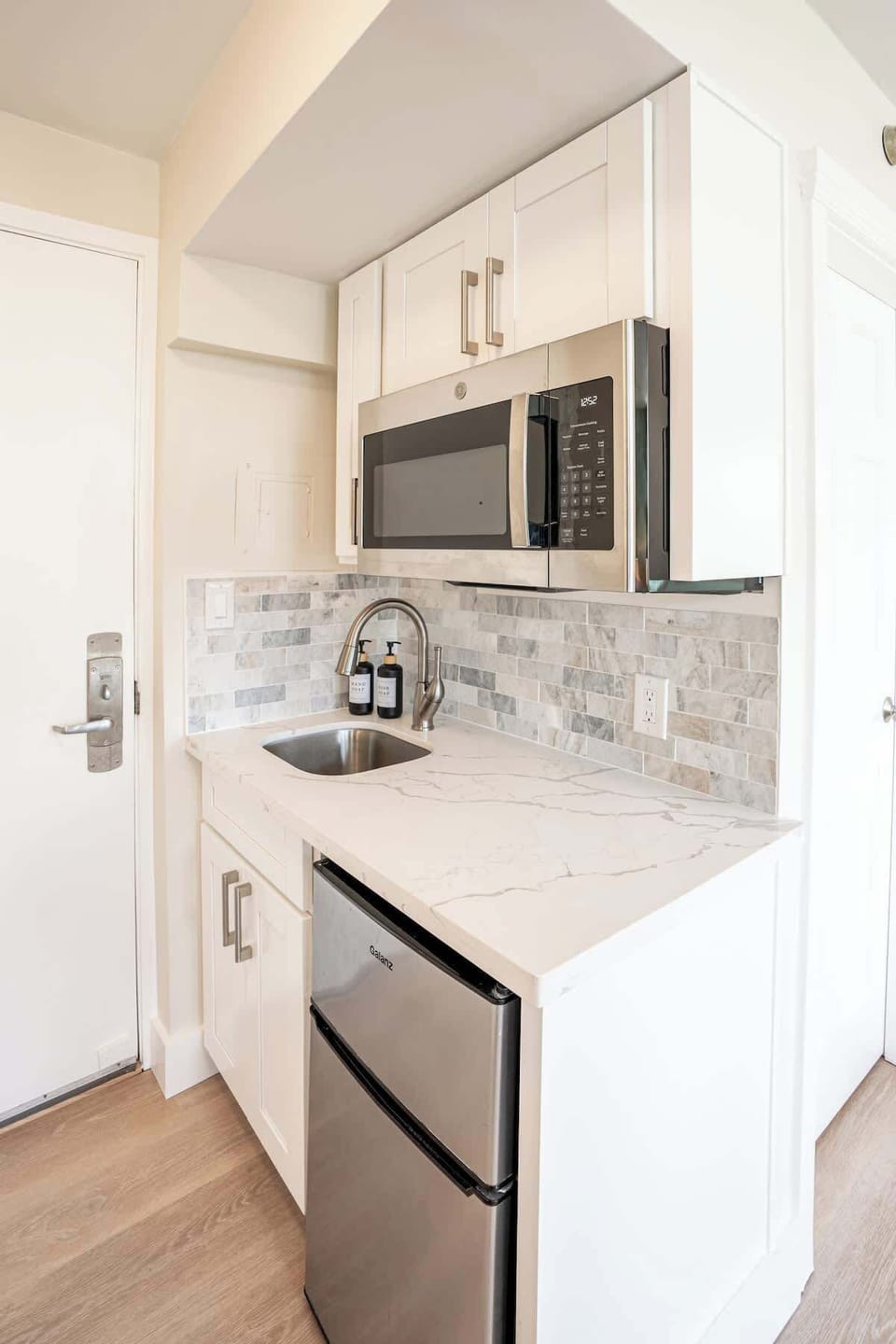 Cook up a storm with our fully-equipped kitchenette—everything you need to dine in and relax