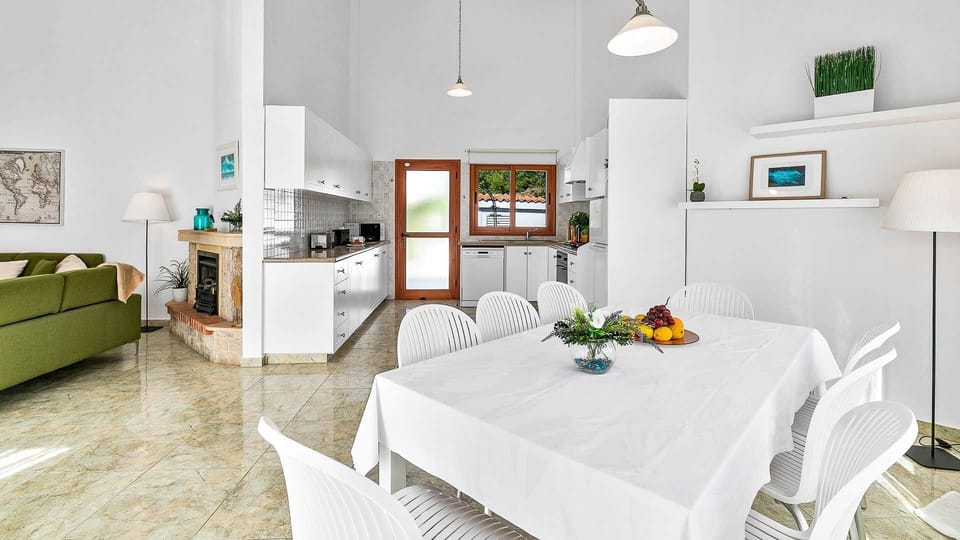 Villa Ammos Living Area