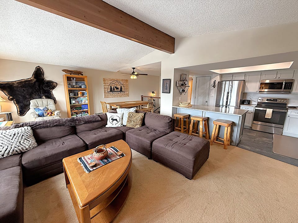 Open Kitchen and Living Room