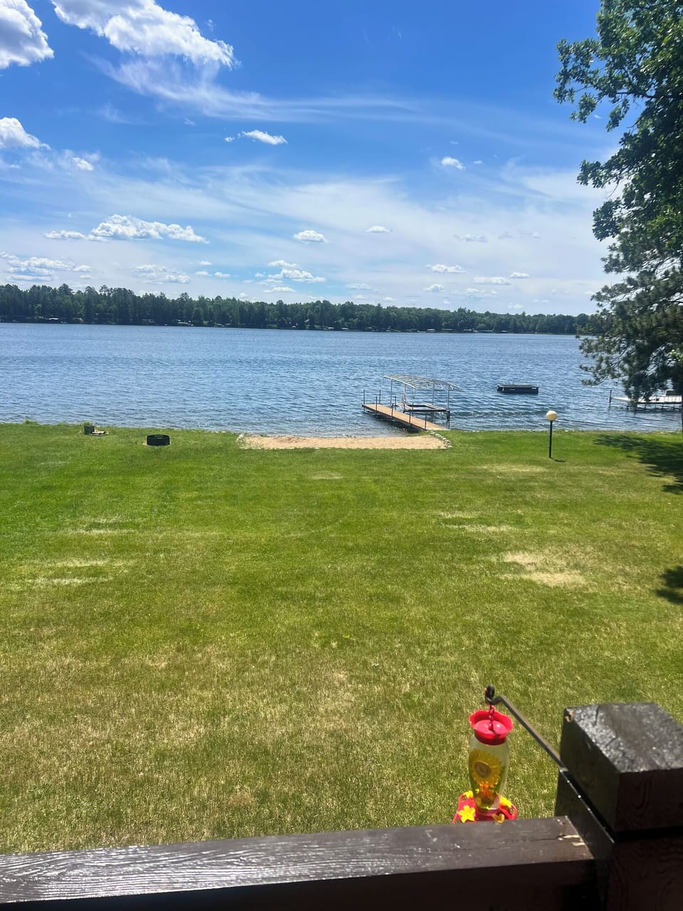 View from the deck